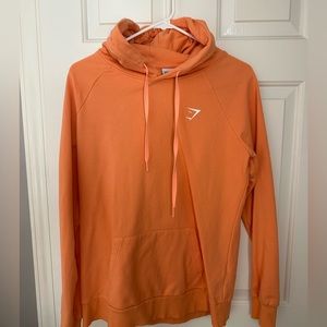 Gymshark Orange Training Hoodie- Size M